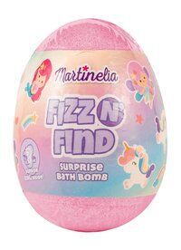 Бомбочка для ванны с сюрпризом Martinelia Egg bath bomb pink