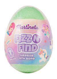 Бомбочка для ванны с сюрпризом Martinelia Egg bath bomb green