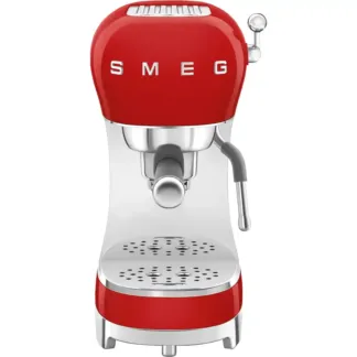 Кофеварка рожковая SMEG ECF02RDEU, красный