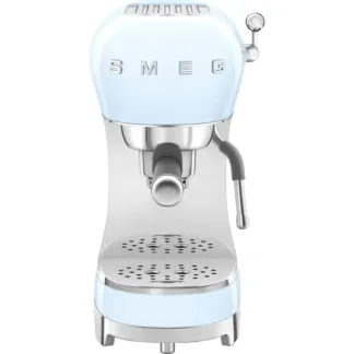 Кофеварка рожковая SMEG ECF02PBEU, пастельный голубой