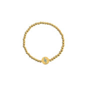 Браслет Gold Lightning Crystal Bracelet - Blue DÉJÀ VU фото 1