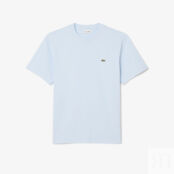Мужская хлопковая футболка Lacoste с коротким рукавом фото 5