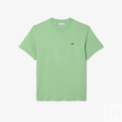 Мужская хлопковая футболка Lacoste с коротким рукавом фото 5