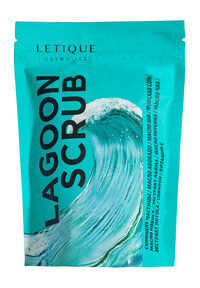 Бирюзовый скраб для тела с шиммером Letique Lagoon Scrub