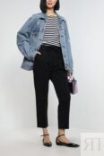 Хлопковая футболка в полоску Esprit Edc фото 2