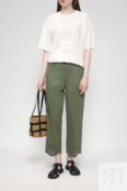 Хлопковые брюки прямого кроя Scotch & Soda фото 2