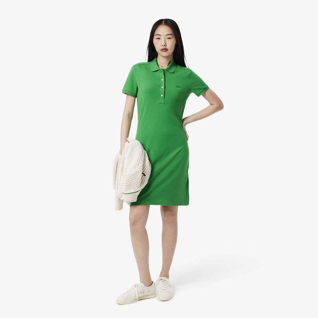 Женское платье-поло Lacoste Slim Fit фото 1