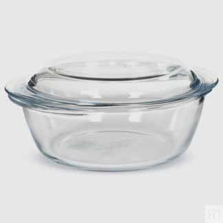 Кастрюля стеклянная Pyrex круглая с крышкой 2,3 л Pyrex