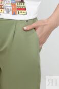Однотонные брюки на кулиске Rinascimento фото 4