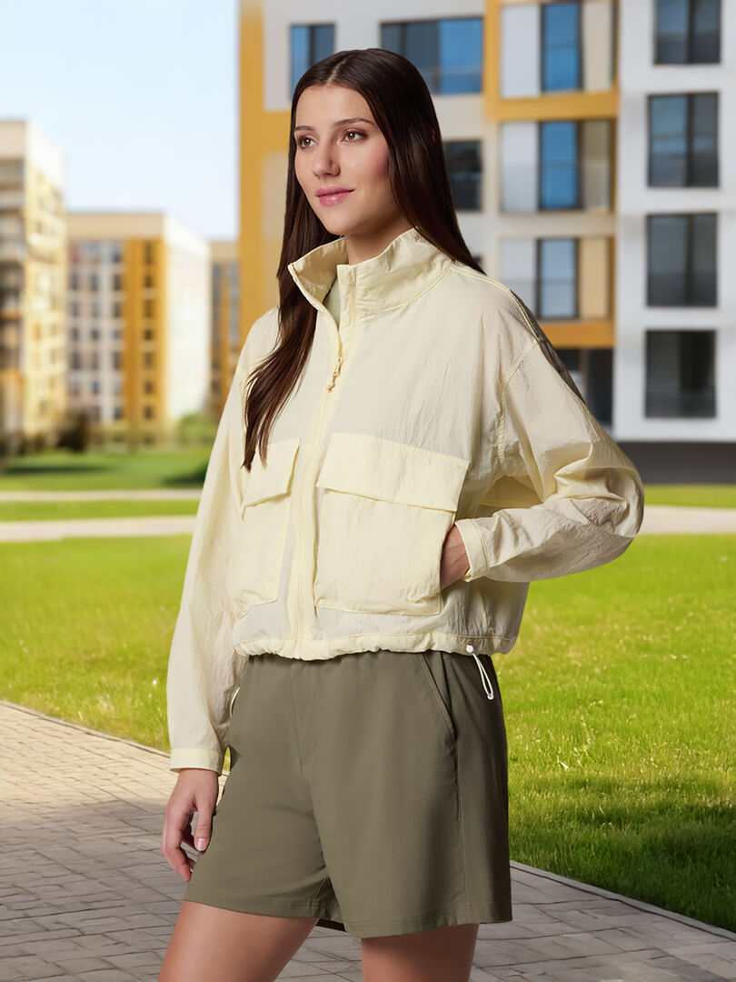 Ветровка женская Columbia Paracutie Cropped Cargo Windbreaker, Желтый 2116571CLB-758 фото 1