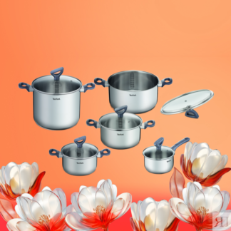 Набор посуды Daily Cook 10 предметов G712SA55 Tefal