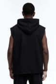 Толстовка oversize с обрезанными рукавами befree 4680704516920 фото 4