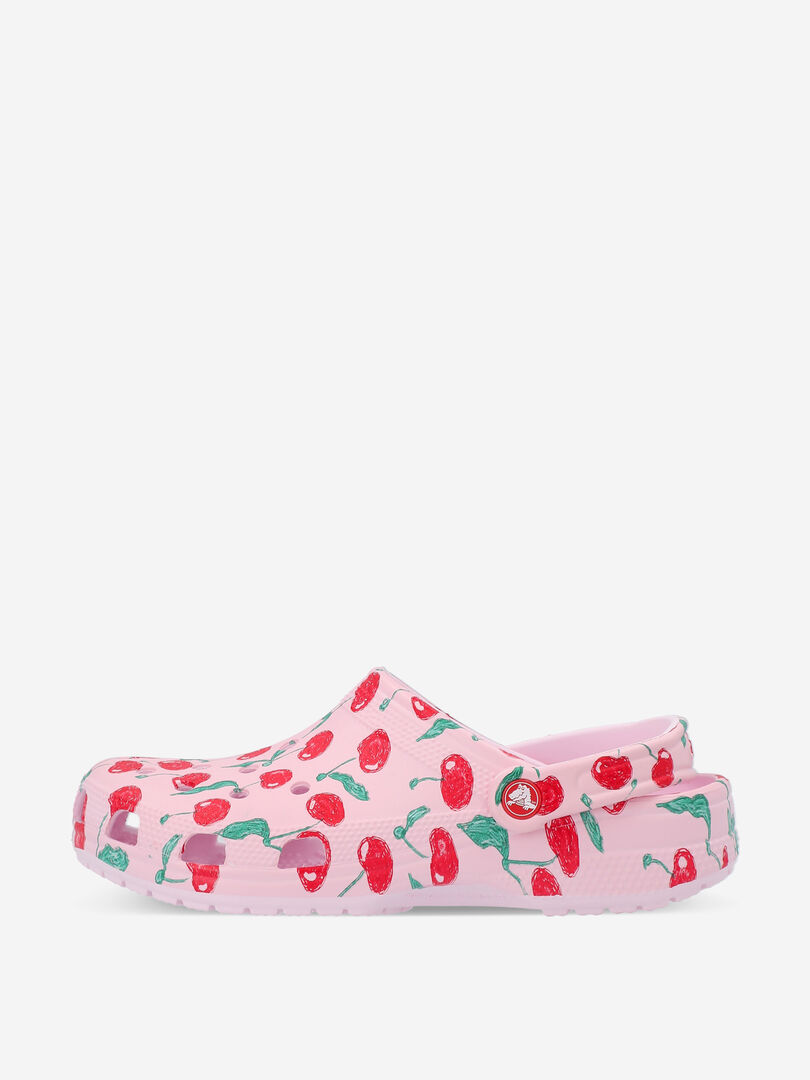 Сабо женские Crocs Classic Fresh Fruits, Розовый 211008C1G-6ZW фото 1