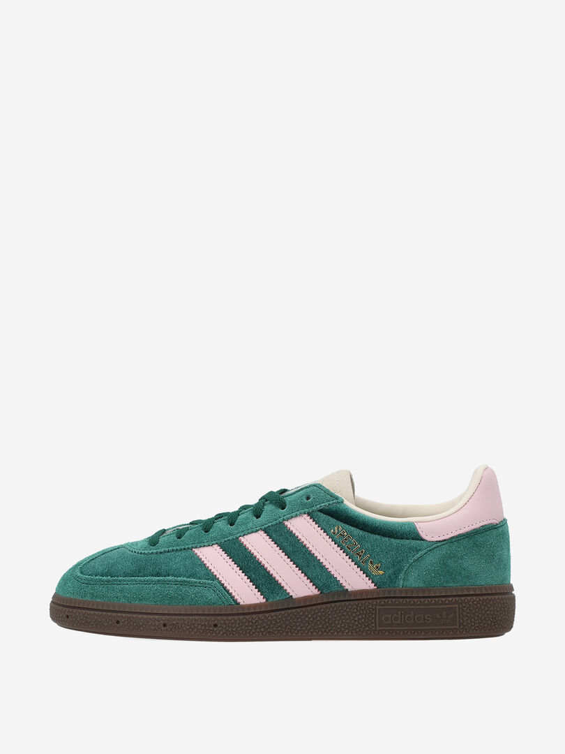 Кеды женские adidas Handball Spezial, Зеленый JI2648A01-. фото 1