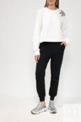 Хлопковые брюки на кулиске TWINSET фото 2