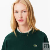 Женский свитшот Lacoste Regular Fit из хлопка фото 3