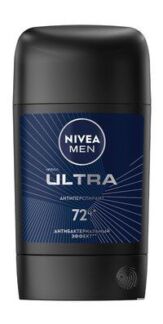 Твердый антиперспирант с черным углеродом Nivea Men Ultra