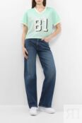 Футболка с v-вырезом Guess Jeans фото 2