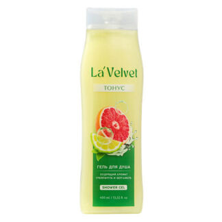 BEAUTY FOX Гель для душа La'Velvet Тонус, бодрящий аромат грейпфрута и берг