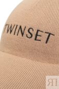 Бейсболка с добавлением шерсти TWINSET фото 3