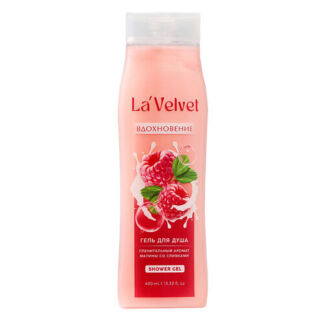 BEAUTY FOX Гель для душа La'Velvet Вдохновение, пленительный аромат малины