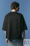 Футболка-джерси oversize с надписью befree 4680704560923 фото 4