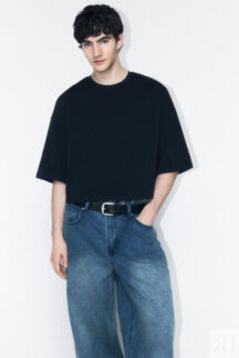 Футболка oversize из плотного хлопка befree