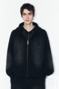Худи-зипка oversize с вареным эффектом befree 4680704523003 фото 2