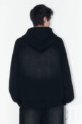 Худи-зипка oversize с вареным эффектом befree 4680704523003 фото 3
