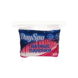 Ватные палочки Day Spa в пакете с зиплоком 300шт