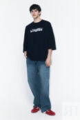 Футболка oversize хлопковая с принтом befree 4680704376920 фото 4