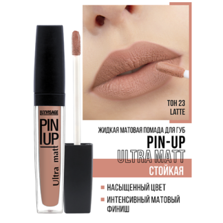 LUXVISAGE Блеск для губ PIN-UP ultra matt