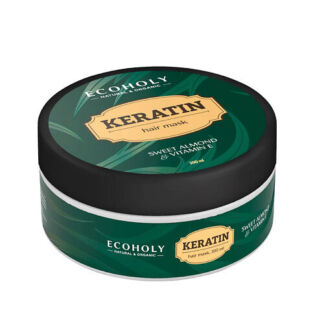 ECOHOLY Маска для волос кератиновая Keratin Hair Mask Sweet Almond & Vitami