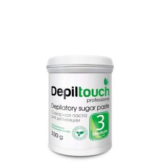 DEPILTOUCH PROFESSIONAL Сахарная паста для депиляции №3 средняя Depilatory