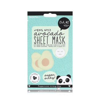 OH K! SHEET MASK - AVOCADO Маска для лица увлажняющая и успокаивающая "Авок