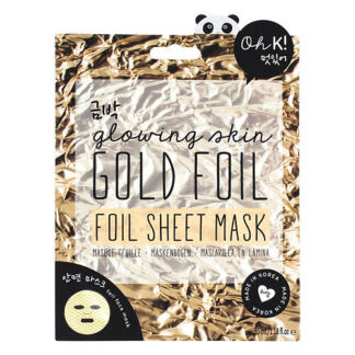 OH K GOLD FOIL SHEET MASK Маска увлажняющая и улучшающая цвет лица "Золотая