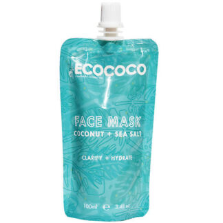 ECOCOCO Маска для лица увлажняющая с кокосом и морской солью Face Mask Coco