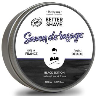 MONSIEUR BARBIER Мыло для бритья BETTER SHAVE BLACK EDITION