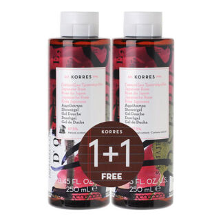 KORRES Набор гелей для душа "Японская Роза" Japanese Rose Showergel