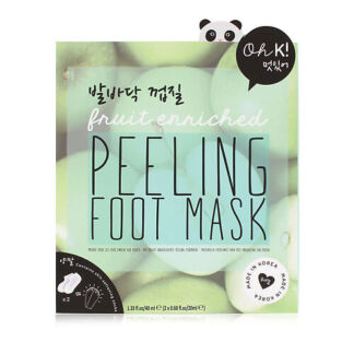 OH K PEELING FOOT MASK - Маска для ног смягчающая и отшелушивающая