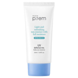 MAKE P:REM Крем-эссенция для лица солнцезащитный UV Defense me SPF 50+