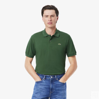 Мужское поло Lacoste  из смеси эластичного органического хлопка