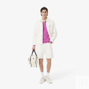 Мужское хлопковое регби Lacoste фото 4