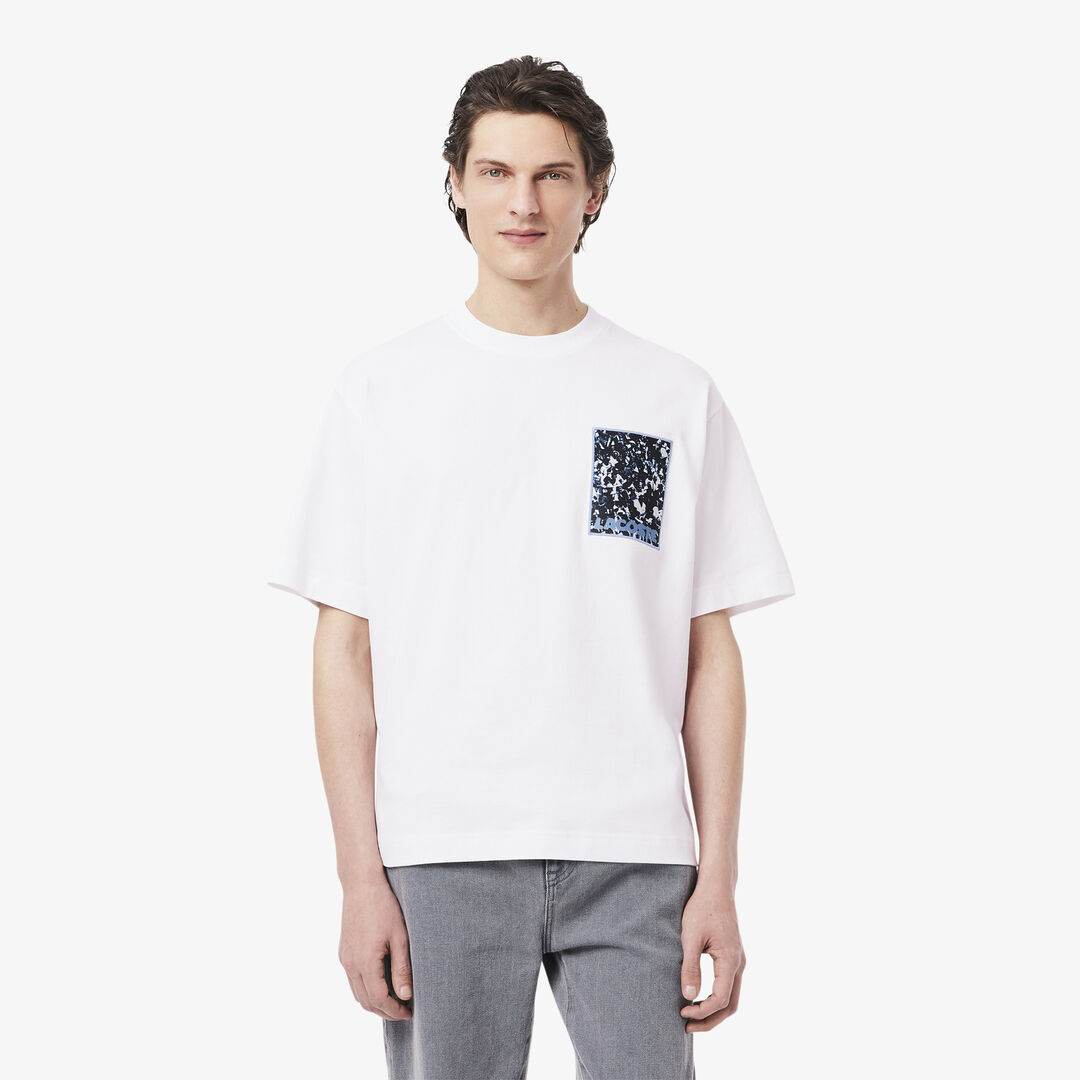 Мужская футболка Lacoste  из органического хлопка фото 1