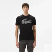 Мужская футболка Lacoste  из хлопка фото 1