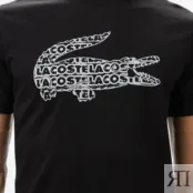 Мужская футболка Lacoste  из хлопка фото 5