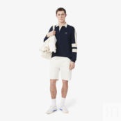 Мужское хлопковое регби Lacoste фото 4