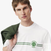 Мужская хлопковая футболка Lacoste фото 3