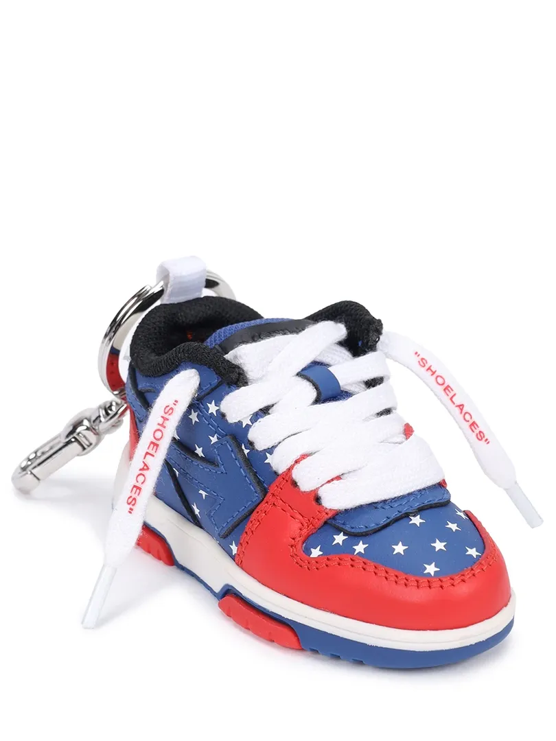 Брелок кожаный OFF-WHITE фото 1