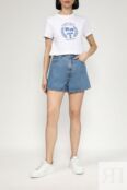 Футболка хлопковая с принтом Tommy Jeans фото 2